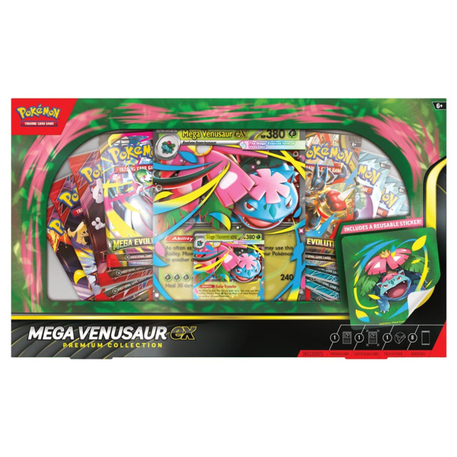 'Pokemon TCG: Mega Venusaur ex Premium Collection' Incoming