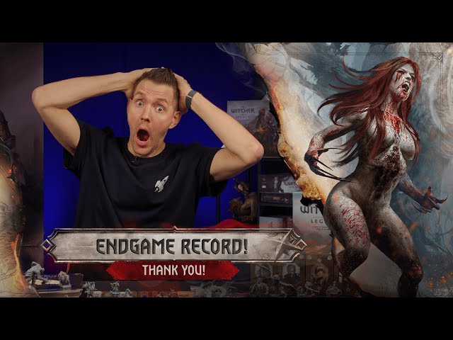 The Witcher Legacy breaks the record for the longest endgame of any board game on Gamefound