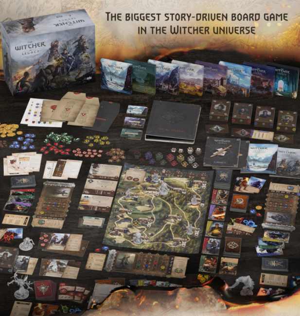 Third 'The Witcher' Board Game Raises Over $12 Million