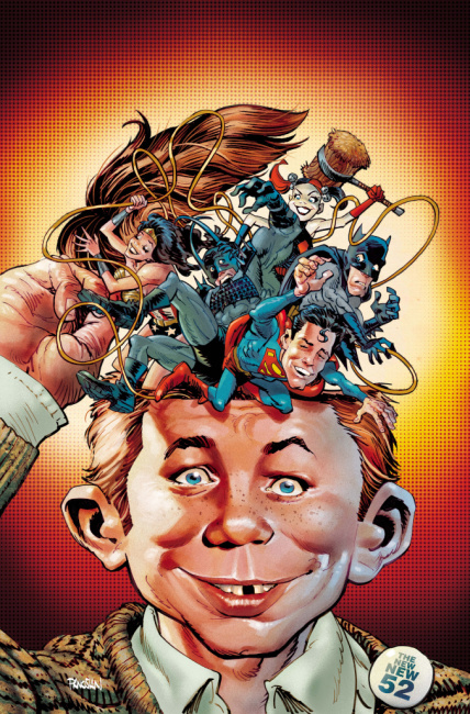 DC Comics Get the 'MAD Magazine' Treatment