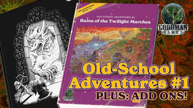 Goodman Games Announces 'Old-School Adventures #1'