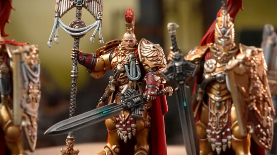 I'm a woman who's never played Warhammer 40k, and female Custodes make me want to start