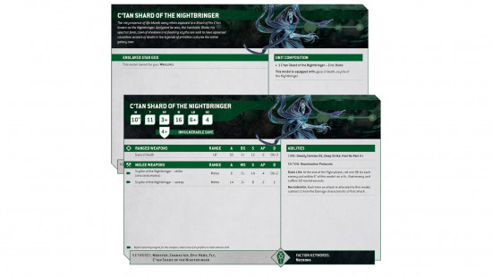 New Warhammer 40k C'tan rules make the star gods WAY more terrifying