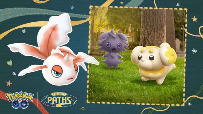 Pokémon GO Precious Pals event now underway until January 25 featuring Shiny Fidough for the first time, increased encounters with Shiny Goldeen, Shiny Espurr and more