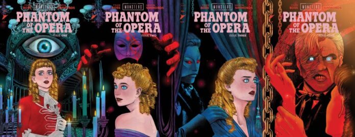 Skybound Reveals Universal Monsters: Phantom of the Opera Variant Covers by Anwita Citriya