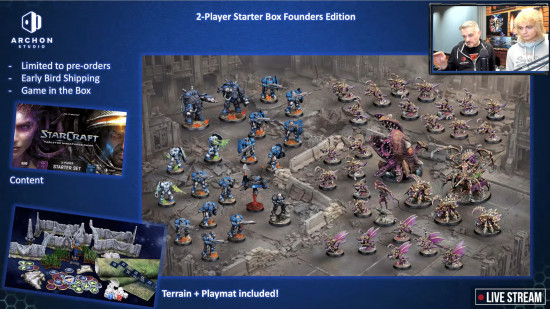 Starcraft miniature wargame starter sets and release window revealed