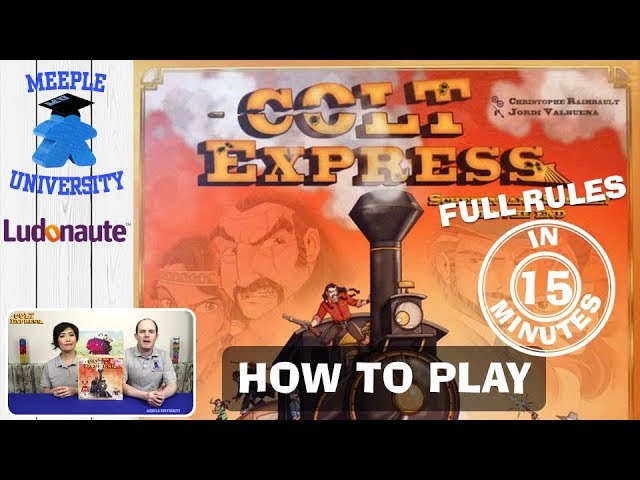 This classic train robbing board game is getting an updated definitive edition