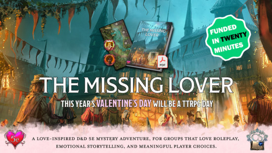 This romantic D&D mystery-adventure is perfect for Valentine's Day