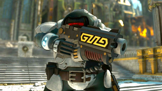 This Warhammer 40k Space Marine 2 mod lets you play as a space dwarf with a rocket launcher