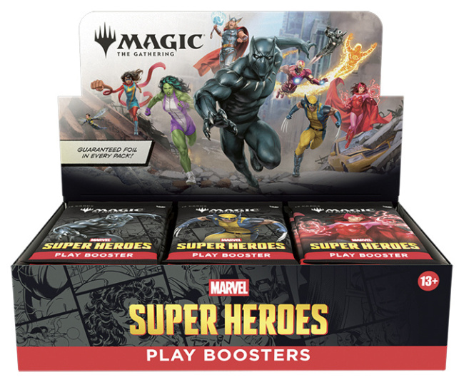 Wizards of the Coast Reveals Product Line Deets for 'Magic: The Gathering - Marvel Super Heroes'