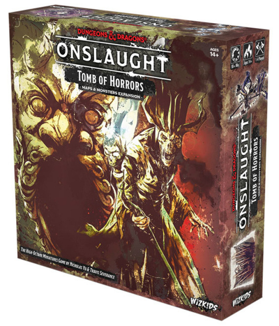WizKids Updates Details on New 'Dungeons & Dragons Onslaught' Expansion