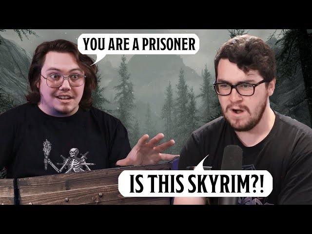 YouTuber traps his friends in a homebrew tabletop RPG that's secretly just Skyrim