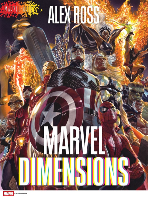 Abrams to Publish New Alex Ross Graphic Novel, 'Marvel Dimensions'