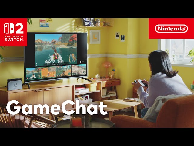 Nintendo creates official GameChat guide for Nintendo Switch 2