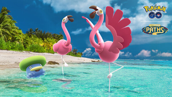 Pokémon GO Carnival of Flamigo event now underway until February 8 featuring the Pokémon debut of Flamigo, event bonuses, themed wild encounters, Timed Research and more