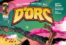 D’orc #1 heads back for a Fourth Printing