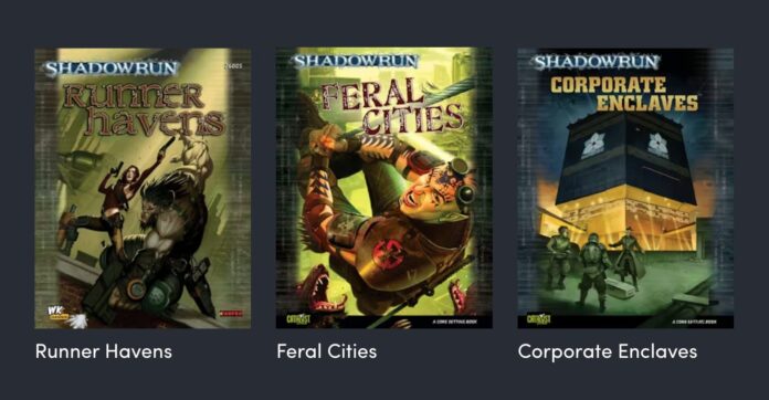 RPG: Shadowrun 4th Edition Complete Collection Humble Bundle – Includes Over 100 Books