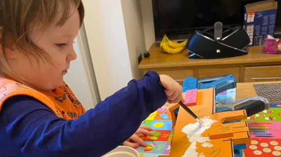 This huge Warhammer 40k bolter is the ultimate daddy-daughter hobby project