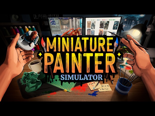Bizarre new Steam game lets you paint miniatures without actually painting any miniatures