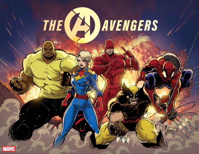 More covers for Chip Zdarsky and Marco Checchetto’s Avengers #1 Revealed!