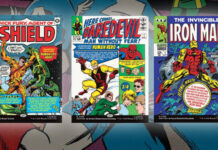 The Classic Comic Cards from the MTG Marvel Crossover are pretty, but painful to read