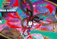 The Pokémon Company gives close look at the art of the Pokémon TCG: Mega Evolution—Chaos Rising expansion