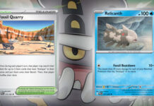 The Pokémon TCG’s Pitch Black expansion is trying really hard to make fossils work