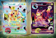 Two shocking new ex Pikachus previewed for the Pokémon TCG’s 30th Anniversary set