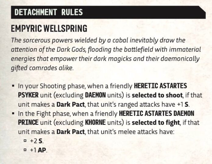 Warhammer 40K: Chaos Space Marine Detachments – Best of the Best