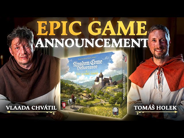 An official Kingdom Come Deliverance board game is coming this year - and it's a $200 chonker