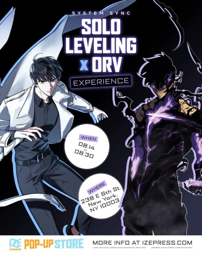 Anime NYC 2026: Solo Leveling x Omniscient Reader’s Viewpoint Pop-Up Coming to NYC in August