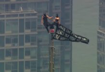 Batman Proposes to Catwoman during Empire State Building Climb