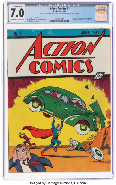 Comics and Games Retailer Gives Back from 'Action Comics' #1 Sale