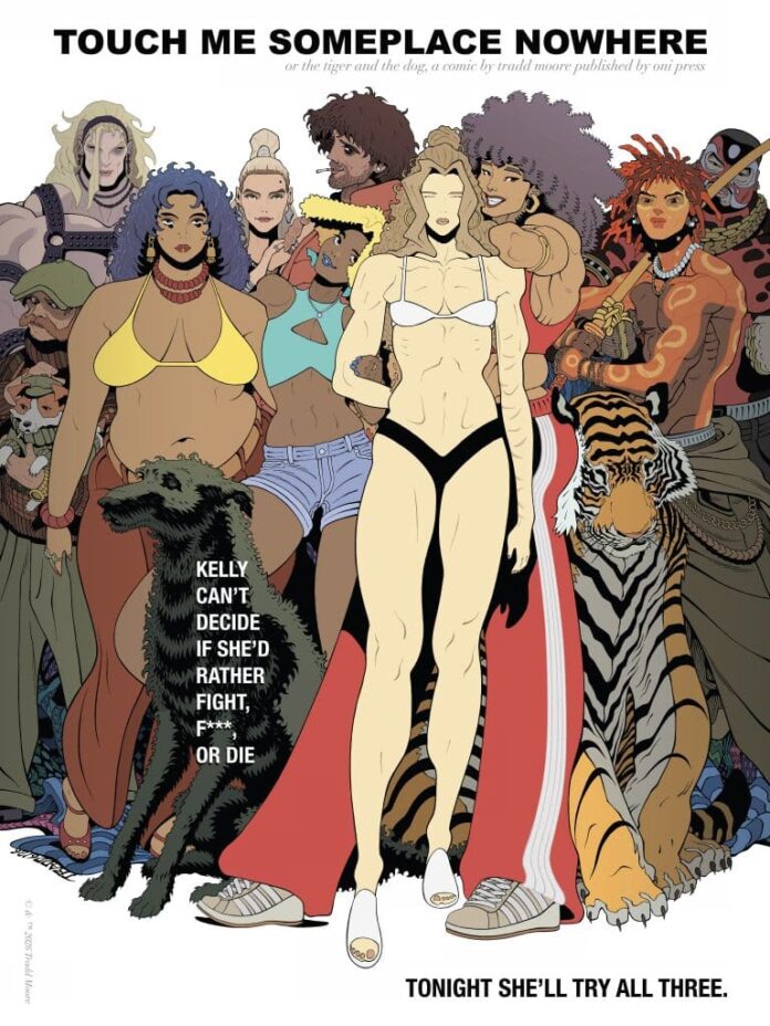 SDCC 2026: Oni Press Reveals Tradd Moore’s Touch Me Someplace Nowhere – Coming in 2027