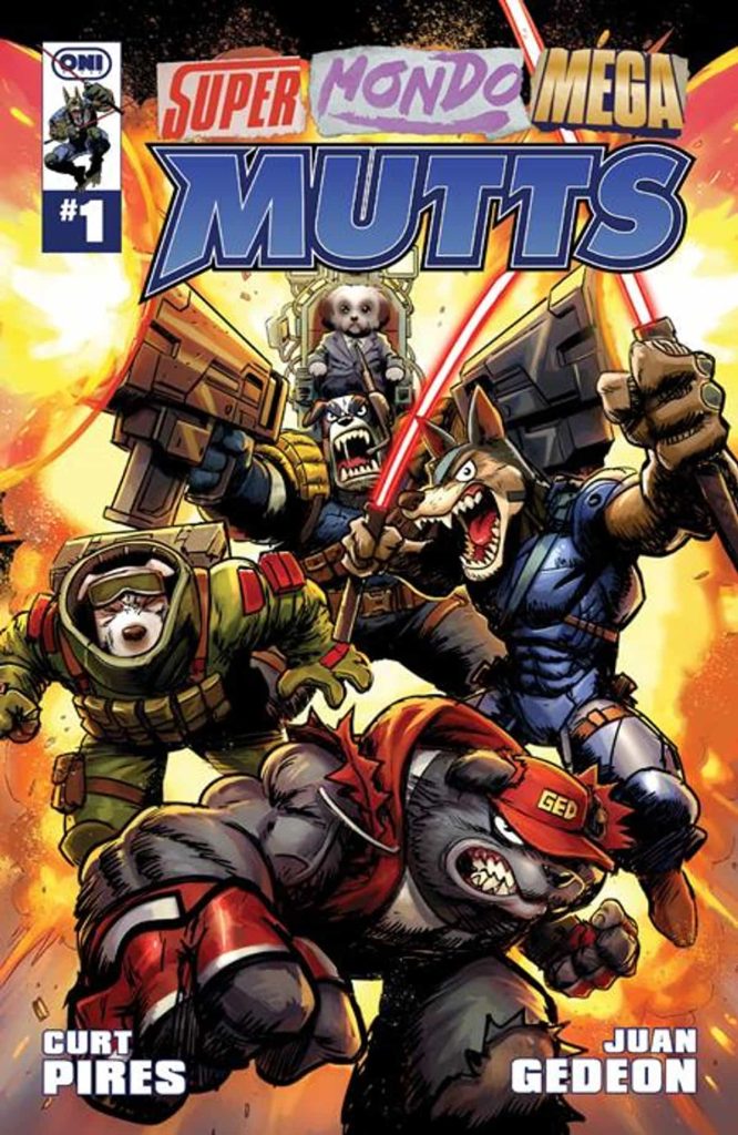 Super Mondo Mega Mutts #1 Takes us Back to the 80s and 90s