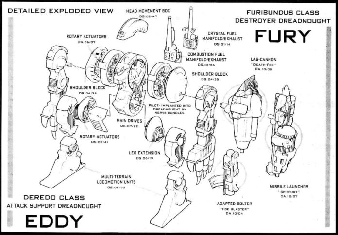 Warhammer 40K: Heavy Metal – the Leviathan Siege Dreadnought
