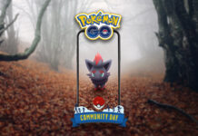 Pokémon GO October 2026 Community Day features Shiny Zorua and Zoroark with Sucker Punch
