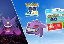Pokémon GO Pokémon TCG 30th Celebration event brings Mega Gengar raids and Gengar Knit Cap
