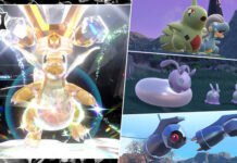 Pokémon Scarlet and Violet bring back 7-star Dragonite Tera Raid with the Mightiest Mark