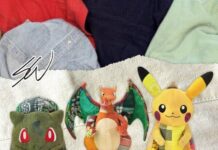 Sean Wotherspoon Pokémon plush collaboration now available at Pokémon Center