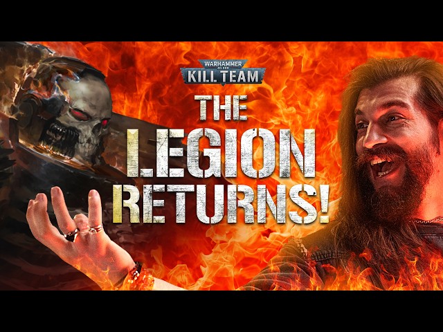 The Legion of the Damned roars back into Warhammer 40k in Kill Team Armageddon