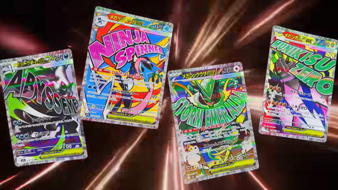 The Pokémon TCG is receiving a new slew of Mega Attack Rares