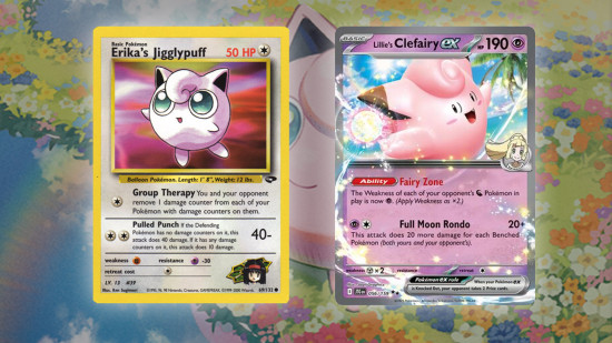 This Jigglypuff reprint from the Pokémon TCG's 30th Celebration set shows how much the game has changed over time
