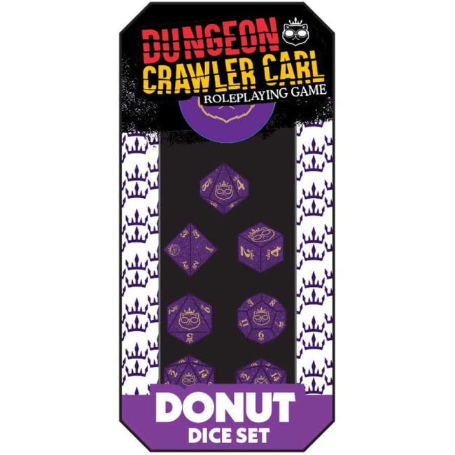 Three Sets of 'Dungeon Crawler Carl RPG' Dice Head to Retail